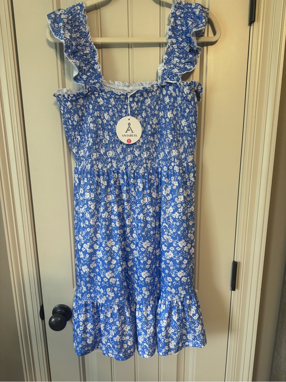 Anrabess Smocked Tank Dress -XL